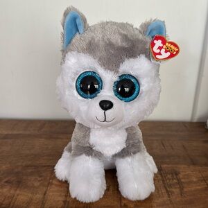 Ty Beanie Boos - Slush Husky Dog 9”